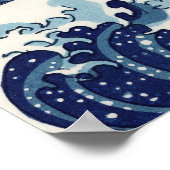 Poster The Great Wave of Kanagawa - Katsushika Hokusai (Coin)