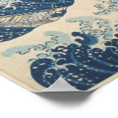Poster The Great Wave Off Kanagawa by Katsushika Hokusai (Coin)