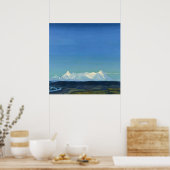 Poster "The Greatest and the Holiest" par Nicholas Roeric (Cuisine)