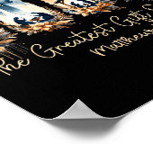 Poster The Greatest Gift For All Christmas Nativity Jesus (Coin)