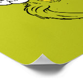 Poster The Grinch in Pink Santa Hat (Coin)