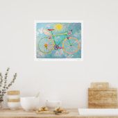 Poster The Guardian Bike Print (Cuisine)