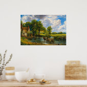 Poster The Hay Wain by John Constable (Cuisine)