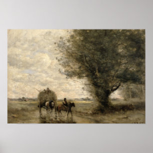 Poster The Haycart, c. 1860