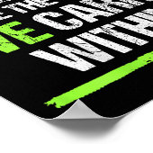 Poster The Heaviest Burdens Are The Ones We Carry Within  (Coin)