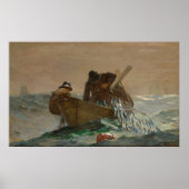 Poster The Herring Net, Winslow Homer (Devant)