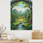 Poster The Hidden Village of the Emerald Forest (Cuisine)