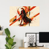 Poster The Hintons - Rythme Diagonal (Bureau à domicile)