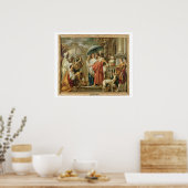 Poster The Homage of Caliph Harun Al-Rashid to Charlemagn (Cuisine)