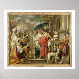 Poster The Homage of Caliph Harun Al-Rashid to Charlemagn