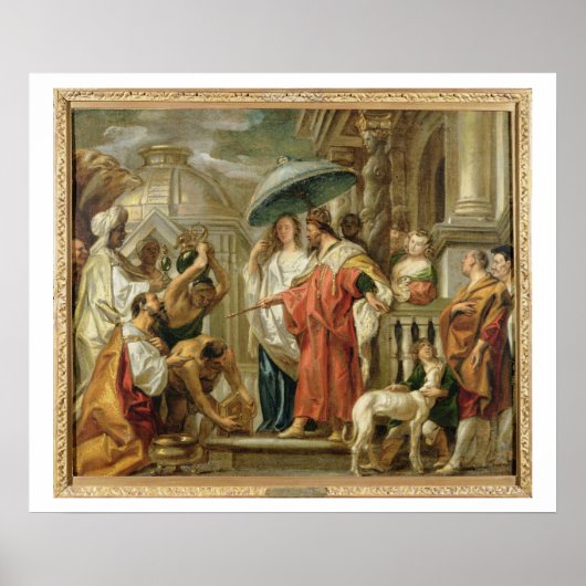 Poster The Homage of Caliph Harun Al-Rashid to Charlemagn (Devant)