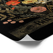 Poster The Horrors Persist But So Do I Humor Funny Flower (Coin)