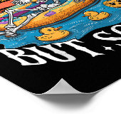 Poster The Horrors Persist But So Do I Humor Skeleton Cof (Coin)