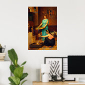 Poster The Household Gods by John William Waterhouse (Bureau à domicile)