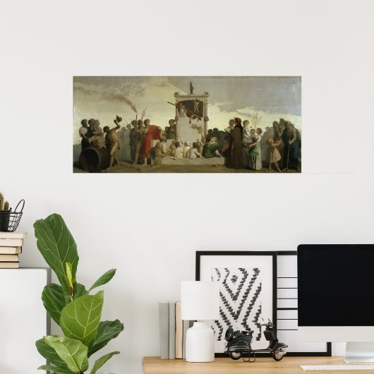 Poster The Human Comedy, c.1852 (Bureau à domicile)