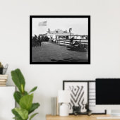 Poster The Hygeia Dining Saloon at Fort Monroe 1864 (Bureau à domicile)