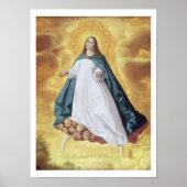 Poster The Immaculate Conception, c.1628-30 (oil on canva (Devant)