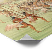 Poster The Indian Ball Game, c.1832 (Coin)