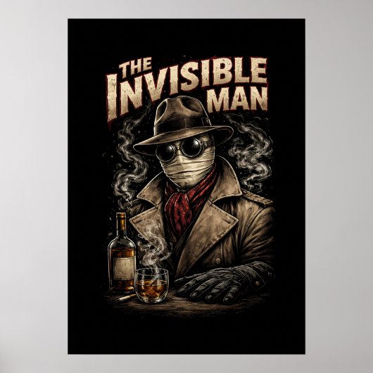 Poster The Invisible Man (Devant)