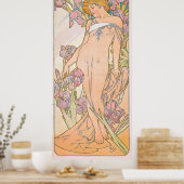 Poster The Iris (1897) par Alphonse Mucha (Cuisine)