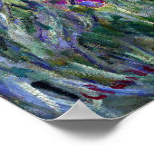 Poster The Iris Garden at Giverny, Claude Monet (Coin)