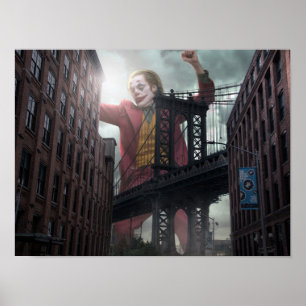 Poster "The Joker in New York", Joker Fan Art