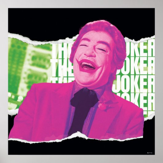 Poster The Joker Scrapbook Laugh (Devant)