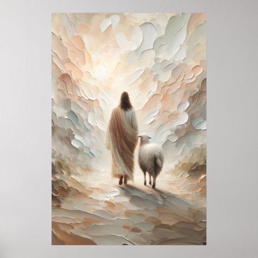 Poster The Journey Home The Good Shepherd Jesus Easter (Devant)