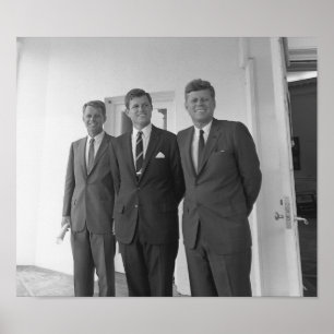 Poster The Kennedy Brothers -- John, Robert, And Ted