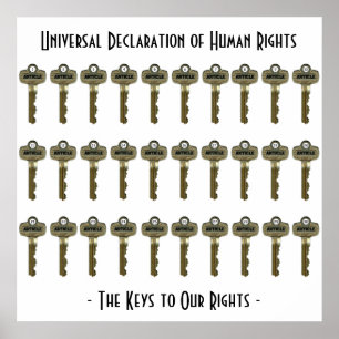 Poster The Keys to Our Rights