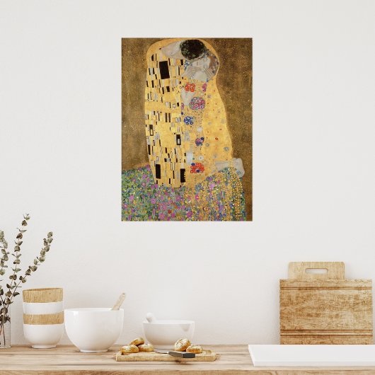 Poster The Kiss, 1907-08 (Cuisine)