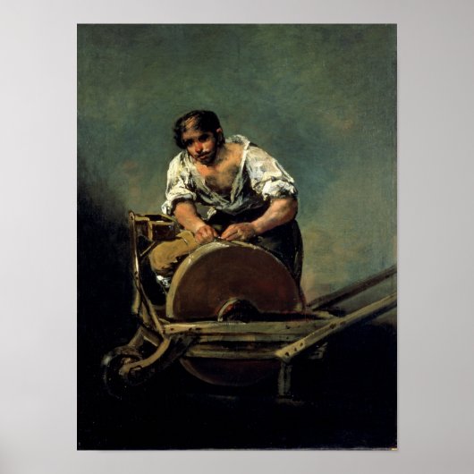 Poster The Knife-Grinder, c.1808-12 (Devant)