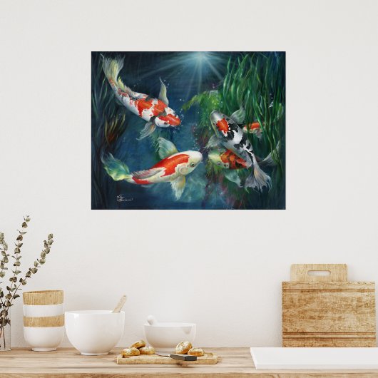 Poster - The Koi Pond (Cuisine)