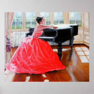 Poster The Lady In Red