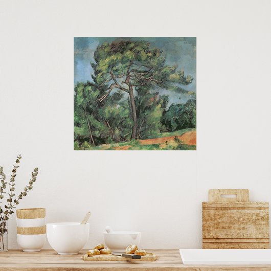 Poster The Large Pine, c.1889 (Cuisine)