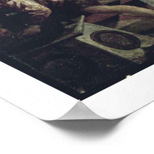 Poster The Last Supper (oil on canvas) 2 (Coin)