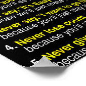 Poster The Laws Of Physical Therapy Motivational Goals Pt (Coin)