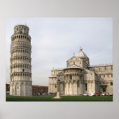 Poster The Leaning Tower of Pisa (Devant)