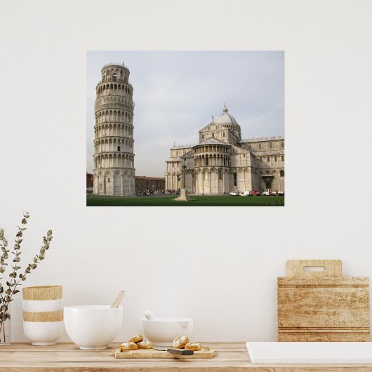 Poster The Leaning Tower of Pisa (Cuisine)
