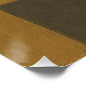 Poster The Ledger That Remembered Textural Ochre (Coin)