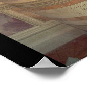 Poster The Life of St. Benedict (fresco) (détail) (Coin)