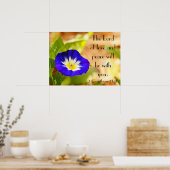 Poster The Lord of love bible verse reminder (Cuisine)