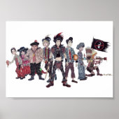 Poster The Lost Boys from Hook 1991 (Devant)