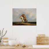 Poster The Lost Greenhorn, Lost on the Prairie par Miller (Cuisine)