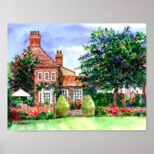 Poster The Manor House York par Farida Greenfield