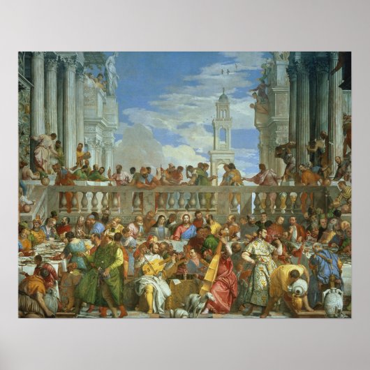 Poster The Marriage Feast at Cana, c.1562 (Devant)