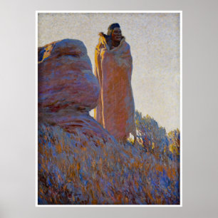 Poster The Medicine Robe by Maynard Dixon 1915