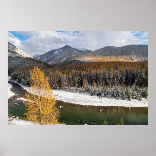Poster The Middle Fork of the Flathead (Devant)