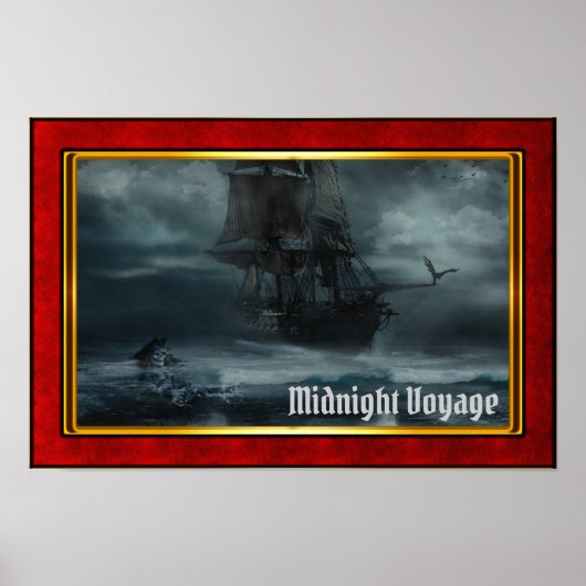 Poster The Midnight Voyage (Devant)