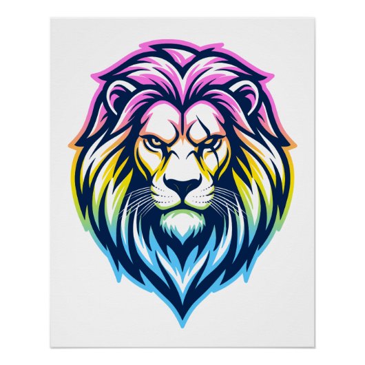 Poster The Mighty Lion - Pan-Sovereign 'Global-Spectrum' (Devant)